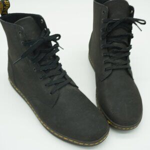 Dr. Martens Men's Tobias 8 eye Boot Black  Size 14